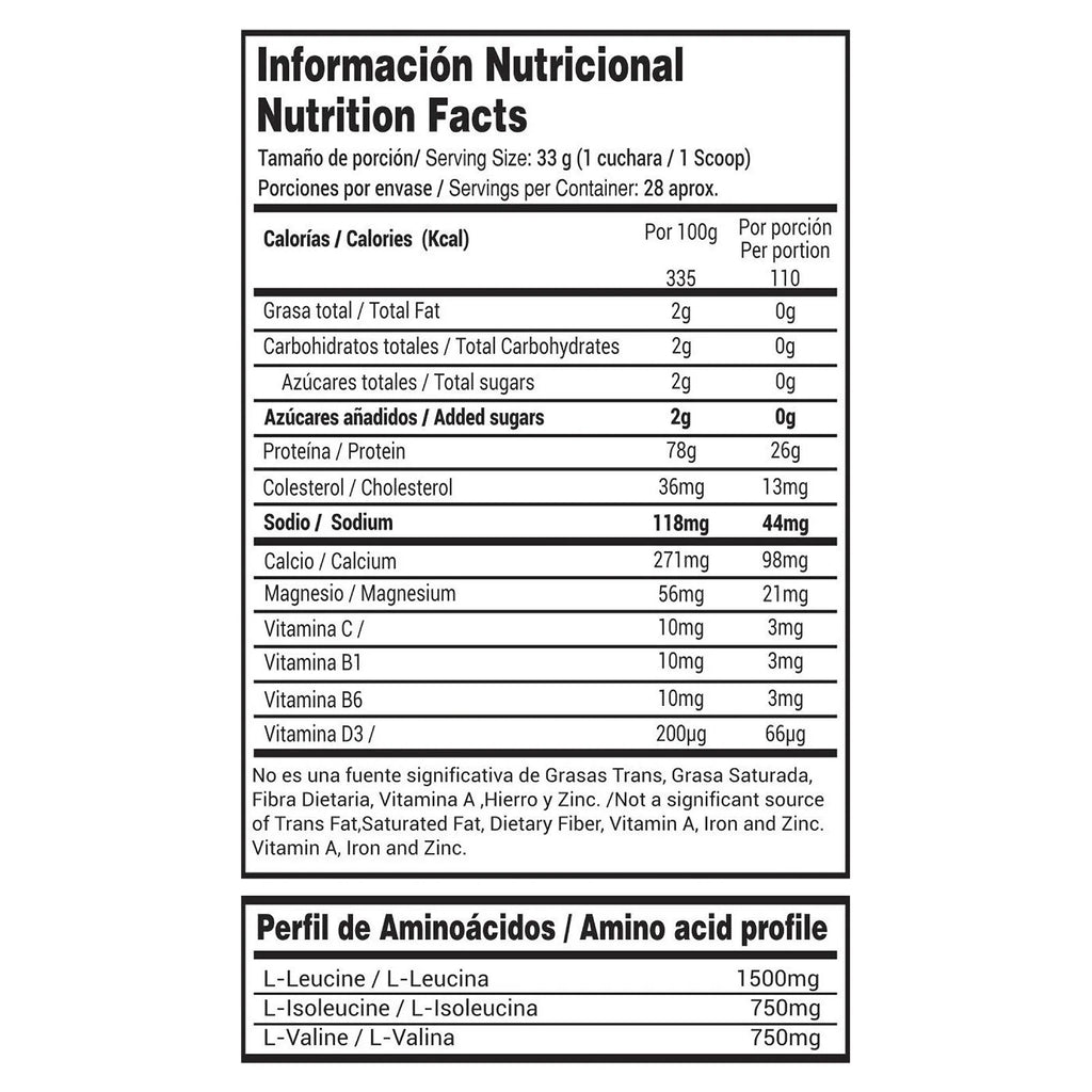 Proteína Isolate Whey Protein – Nuspro