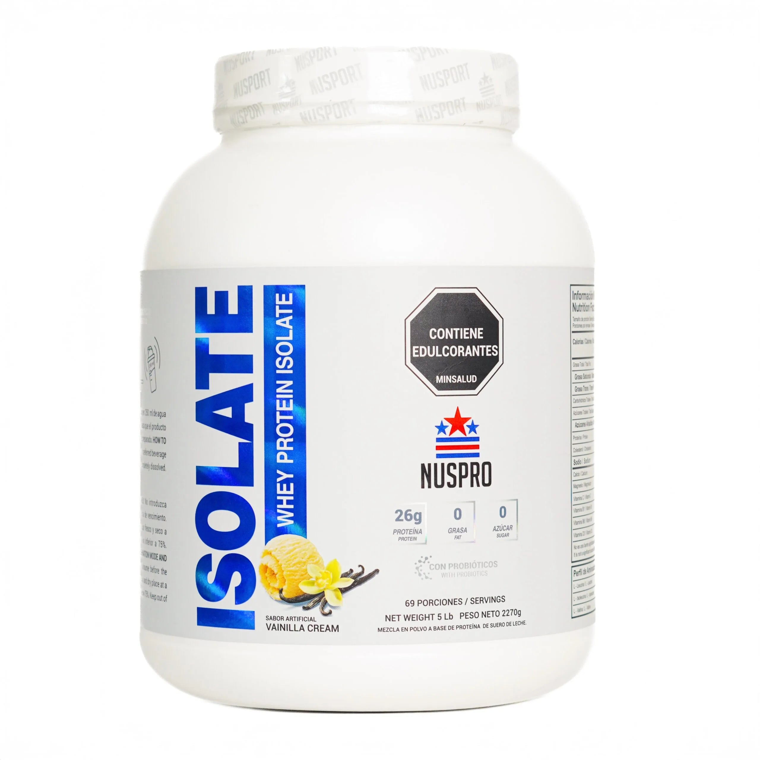 Proteína Isolate Whey Protein – Nuspro