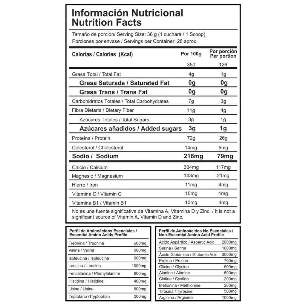 Proteína SoyPro Isolate Vegana – Nuspro