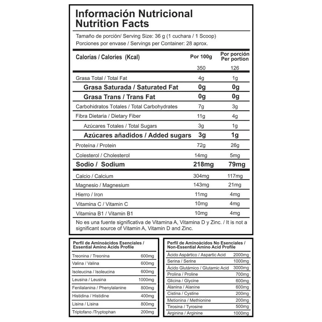 Proteína SoyPro Isolate Vegana – Nuspro
